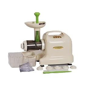 Matstone 6 in 1 Ivory Juicer - 5 Years Parts and Labour Warranty and 12 Years Motor Warranty