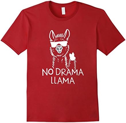 Men's No drama - LLama Large Cranberry