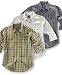 Nautica Boys Plaid Shirt