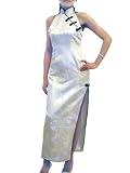 Virtue flower white dress