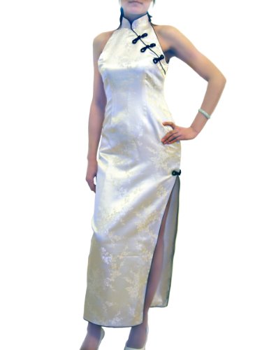 Virtue flower white dress