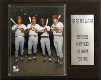 Cincinnati Reds Pete Rose, Johnny Bench, Joe Morgan and Tony Perez 12