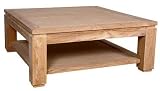 Table basse - Teck -STERLING - 120 x 120 cm