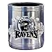 Baltimore Ravens Stainless Steel Beverage Can Cooler - NFL Football Fan Shop Sports Team Merchandise