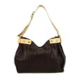 NICOLI Italian Designer Brown Leather Shoulder Bag Handbag