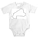 Onesie with geographical, map, 