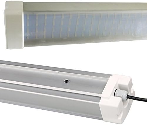 30 Watt Tri-Proof vapor tight fixture, 3300 Lumen, 5000K, Striped Lens, IP65, UL&amp;DLC