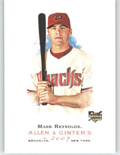 2007 Topps Allen and Ginter Mini #101 Mark Reynolds - Arizona Diamondbacks (RC - Rookie Card Parallel) (Baseball Cards)