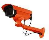 Dummy Cctv Camera Housing Unit Large Orange