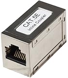 MANHATTAN Cat5e Modular Inline Coupler 8P8C Female to 8P8C Female, Silver (504768)