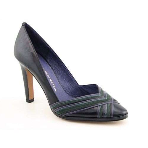 FCUK French Connection Imogen Womens SZ 7 Black Multi Heels Pumps Classics Shoes