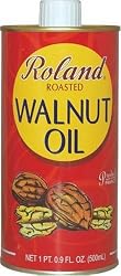 Roland Roasted Walnut Oil (France), 16.9-Ounce Cans(Pack of 3)