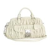 (�~���E�~���E) MIUMIU MATELASSE LUX �V�����_�[�o�b�O #RN0567 TALCO ���s�A���i