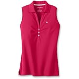 Sleeveless Pique Polo Shirt