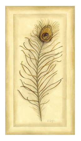 Nouveau Neutral II Animals Art Poster Print by Megan Meagher, 15x26
