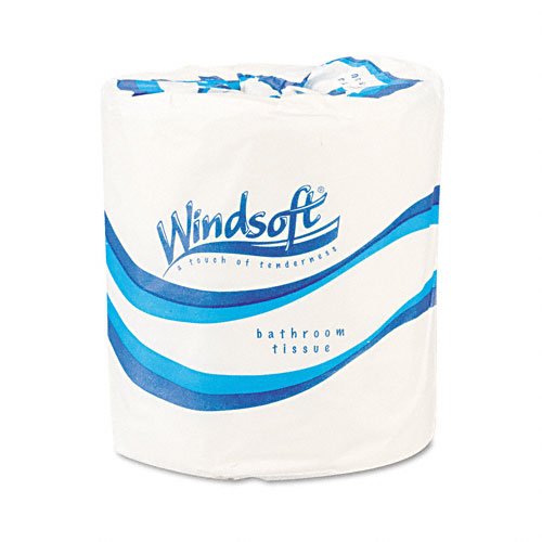 Single Roll Bath One-Ply Bath Tissue, 1000 Sheets/Roll, 96 Rolls/Case
