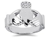 0.00 ctw Men's Diamond Ring in 14K White Gold