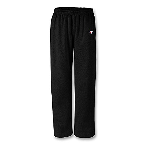 Reverse Weave Open Botton Pant w/ Pockets Black S Champion Reverse Weave Open