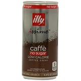 illy issimo Coffee Drink, Caff� (No Sugar), 6.8-Ounce Cans (Pack of 12) ~ illy issimo