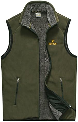 YDKZM Men's Warm Fleece Slim Vest
