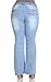 WallFlower Juniors Plus Size Basic Legendary Bootcut Jeans
