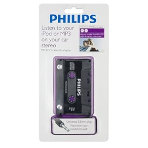 PHILIPS MP3/CD/iPod Cassette Adapter