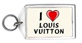 I Love Louis Vuitton Keychain
