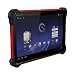 Ballistic Tough Jacket for iPad 2 - 1 Pack - Retail Packaging - Black TPU/Red PC