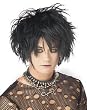 ADULT Midnight Fiend Wig - Great of Rock Star, Punk, Gothic or Contemporary!
