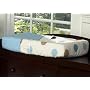 JoJo Designs Changing Pad Cover - Blue and Brown Modern Polka Dots
