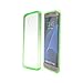 Galaxy S7 Case, Ebakx[Acrylic Clear Cushion] Transparent Colorful Acrylic Clear Hard Case for Samsung Galaxy S7 Hybrid Bumper and Ultra Slim Clear Back Hard Panel Cover (Crystal Clear Green)