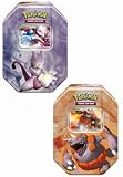 Eigenschaften Pokemon / Pokemon Tin Deck Box - 5 9er dt. - Sonstige Produkte