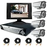 Review   / 500GB 4 Channel CCTV DVR with 4 Cameras, Cables and 15