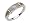 Diamond 1/10 Carat (ctw) Ring in Sterling Silver with 14K Gold Accents, Size 6