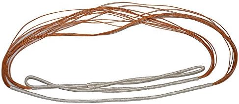 Evaric 50 58 Handmade Recurve Bow String Double Loop Tendon Archery Hunting Bowstring 52"