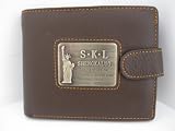 Athena Torch Fold Leather Wallet, Coffer