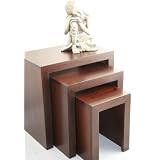 Dakota Nest of 3 Tables Dark Shade