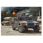 Revell Modellbausatz 03147 - HMMWV M966 TOW Missile Carrier&M997 Maxi Ambulance im Maßstab 1