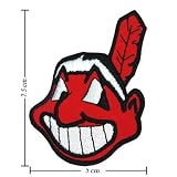 Cleveland Indians Logo Emrbroidered Iron on Patches From Thailand