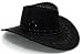 Westernhut Cowboyhut Hut Rodeo Schwarz