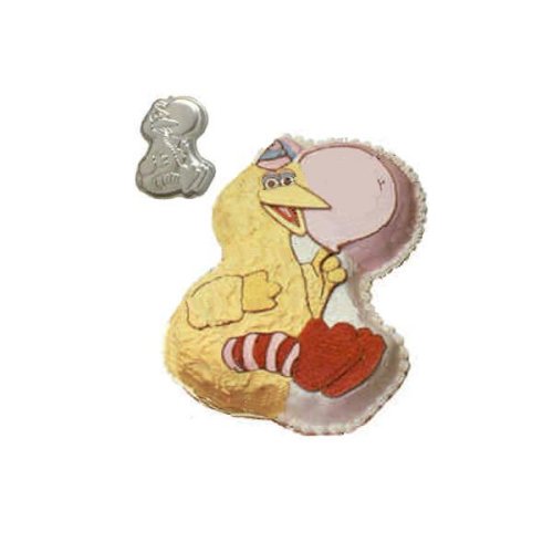 Good Wilton Big Bird with Balloon Cake Pan (502-3401, 1983) Henson's Sesame Street Muppets