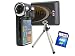 SVP T400-Black 1280x720p True HD Camcorder with 2.4 LCD (SVP 4GB SDHC Memory Card Included)
