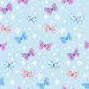 Butterfly Gift Wrapping Paper with Gift Tags - Pack of 2