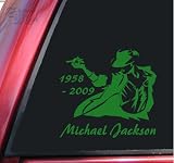 41UGtlE4wrL. SL160  Michael Jackson 1958   2009 Vinyl Decal Sticker   Green