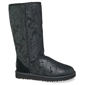Ugg Women's Classic Tall Baroque-5852/Black