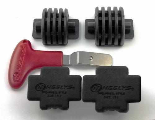 Childrens Toyshop  Sporting Goods : Heely's 2x2 Plugs :: Sole Savers For Heelys with Two Wheels (Size Small 1-6)