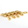 5X Karabiner Magnetverschluss Verschlu� Golden Farbe