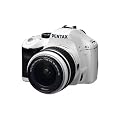 Pentax K-x 12.4 MP Digital SLR with 2.7-inch LCD and 18-55mm f/3.5-5.6 AL Lens (White)