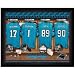 Carolina Panthers Customized Locker Room Black Framed Photo