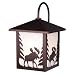 Yellowstone - 1 Light Medium Rustic Outdoor Lighting Wall Lamp Fixture Moose - Bronze - B2553